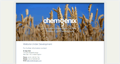 Desktop Screenshot of chemgenix.com